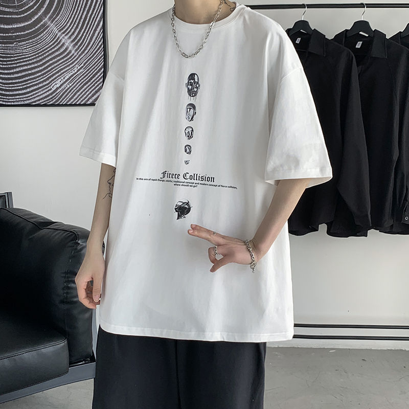 Privathinker Harajuku Funny Graphic T-shirt Summer Casual Short Sleeve Tops, Oversize Tee, Luxury Men's T-Shirt