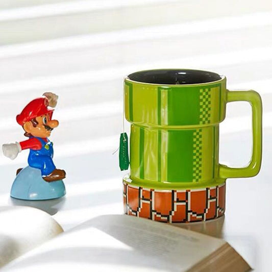 Mug Cartoon Game Super Mario Sewer Coffee Mug Cup