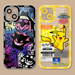Luxury Pokemon Soft Clear Case For iPhone  Silicone Cover Shell
