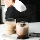 American Coffee Mug Heat-Resistant Glass Cups Transparent Tea Mug Water Cup