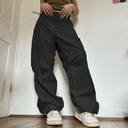 Cargo Pants Y2K Women Vintage Low Waist