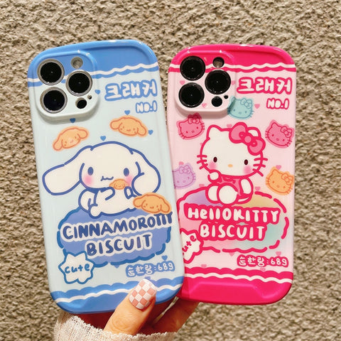 Kawaii Cartoon Cute Cat Soft Phone Case For iPhone