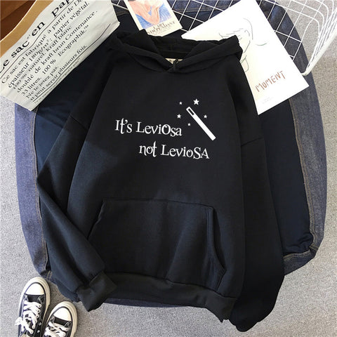 Women Streetwear Sweatshirts Leviosa Magic Hoodie Sportswear