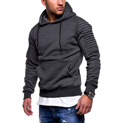 Lässige Hip-Hop-Oberteile für Herren, weiße Pullover-Hoodies