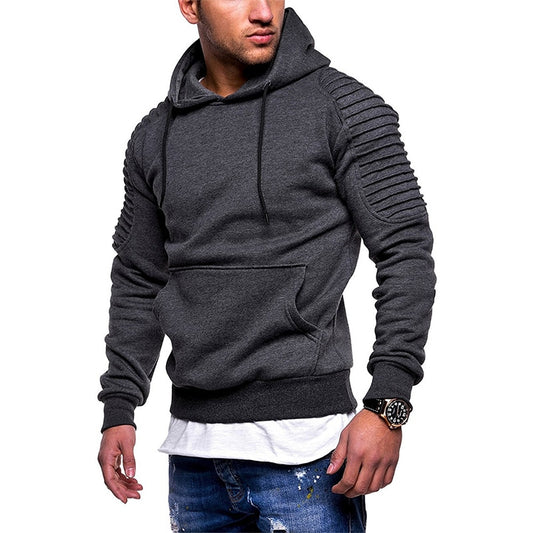 Casual Hip Hop Tops Men White Pullover Hoodies