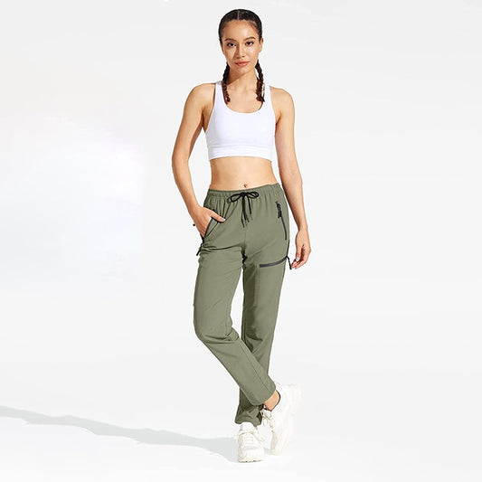 Versatile Waterproof Women's Cargo Pants for Outdoor Adventures
