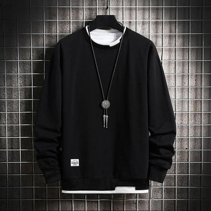 Sweatshirt Men Harajuku Casual Cotton Streetwear Clothes