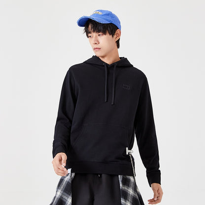 Sweatshirt Men  Hooded Basic Solid Color Korean Version