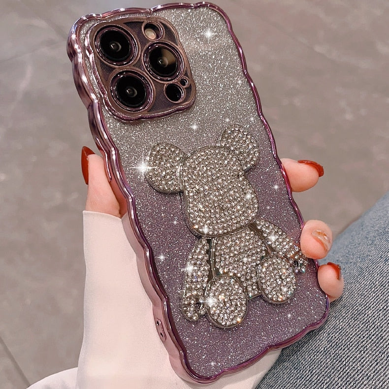 Bling Rhinestone for iPhone Diamond Cute Bear