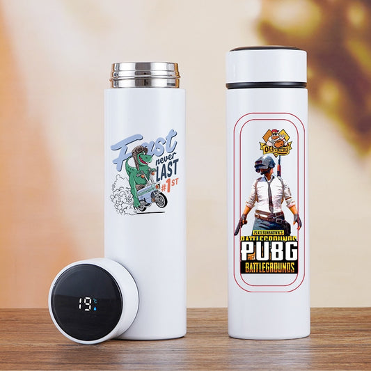 Thermo Mug Logo Smart Stainless Steel Thermos Temperature Display