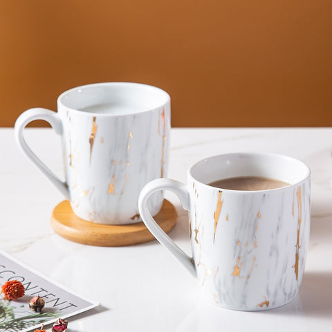 Keramik Kaffeetasse Frühstück Tee Getränk Saft Milch Tasse Handgriff