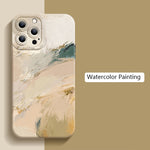 Aquarell-Malerei-Hülle für iPhone