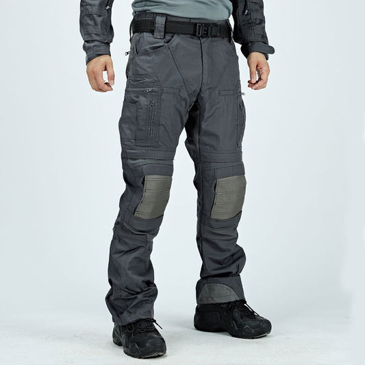 Men Cargo Pant Hiking Outdoor Waterproof Tactical Military Combat Multi Pockets