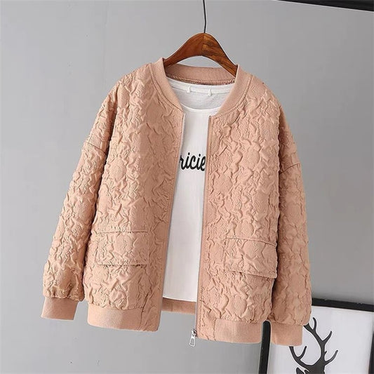 Jacket Outerwear Female Cardigan Zipper Fashion Casual