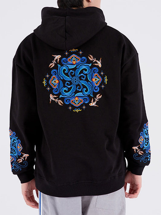 Hoodies für Männer Mantel Harajuku Print