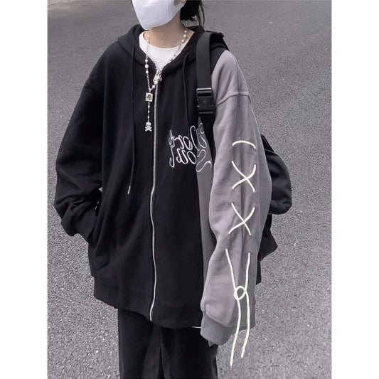 Hoodie Women Streetwear Oversize Drawstring