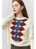 Sweater for Women Winter Niche Design  Knitted Sweater Pullover Women