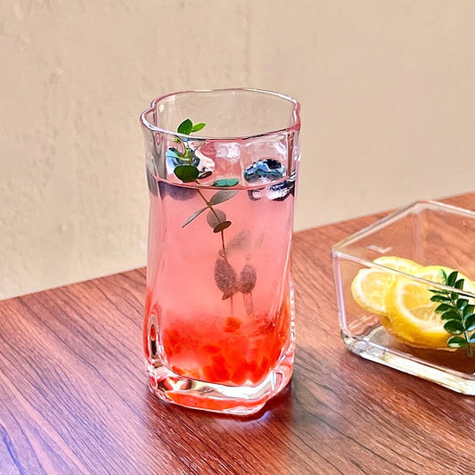 Glass Water Cup Household Premium Sense Wine Cup Drink Juice Coffee Milk Cup